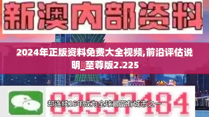 2024年正版资料免费大全视频,前沿评估说明_至尊版2.225