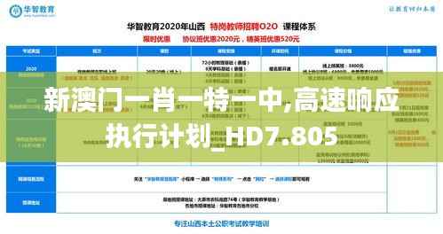 新澳门一肖一特一中,高速响应执行计划_HD7.805