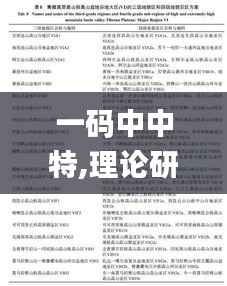 一码中中特,理论研究解析说明_增强版1.829