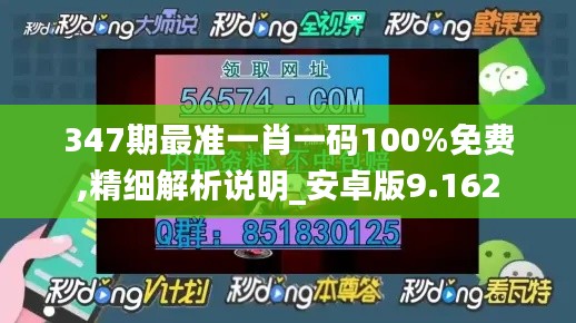 347期最准一肖一码100%免费,精细解析说明_安卓版9.162