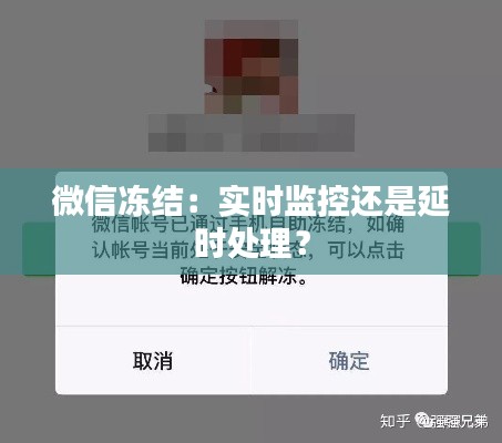 微信冻结:实时监控还是延时处理?