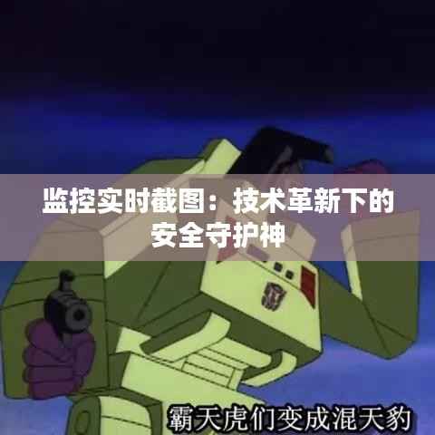 监控实时截图：技术革新下的安全守护神