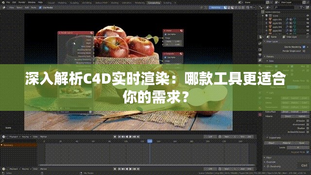 深入解析C4D实时渲染：哪款工具更适合你的需求？
