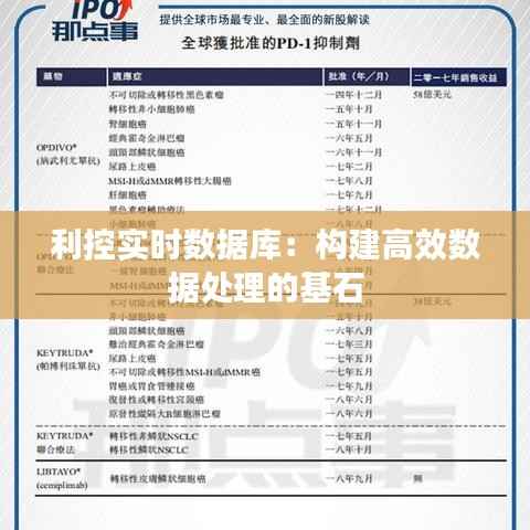 利控实时数据库：构建高效数据处理的基石
