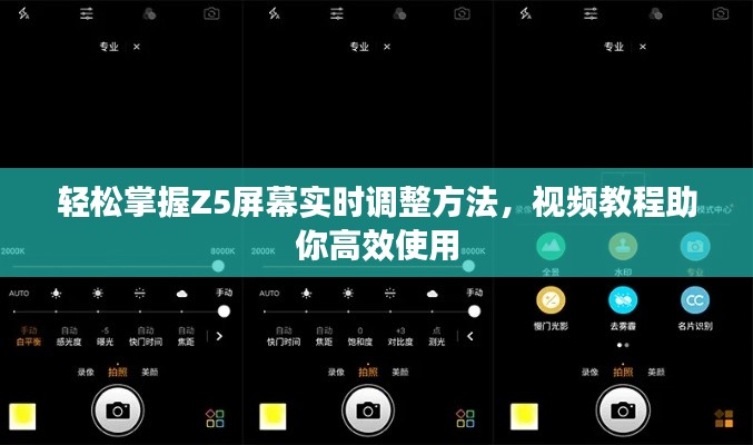 轻松掌握Z5屏幕实时调整方法,视频教程助你高效使用